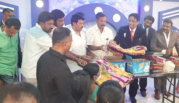 MLA and Former Minister Krishna Byre Gowda inaugurated the Christmas program 2021 by Grace Ministry held in Bangalore at the prayer centre at Budigere, Yelahankato which hundreds gathered to celebrate the birth of Jesus from many parts of the city.